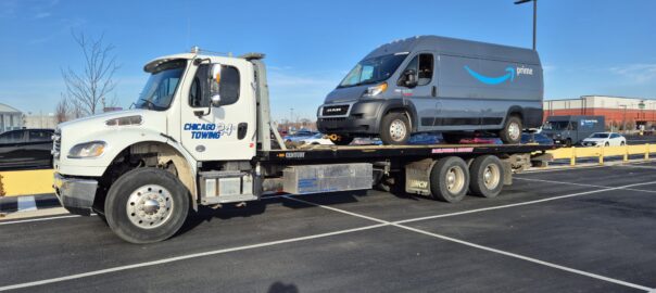 Chicago Towing Amazon Van